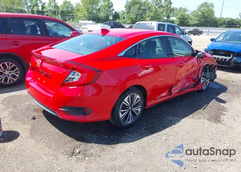 2018 Honda Civic Ex-T z USA, uszkodzony, nr VIN JHMFC1F32JX038376